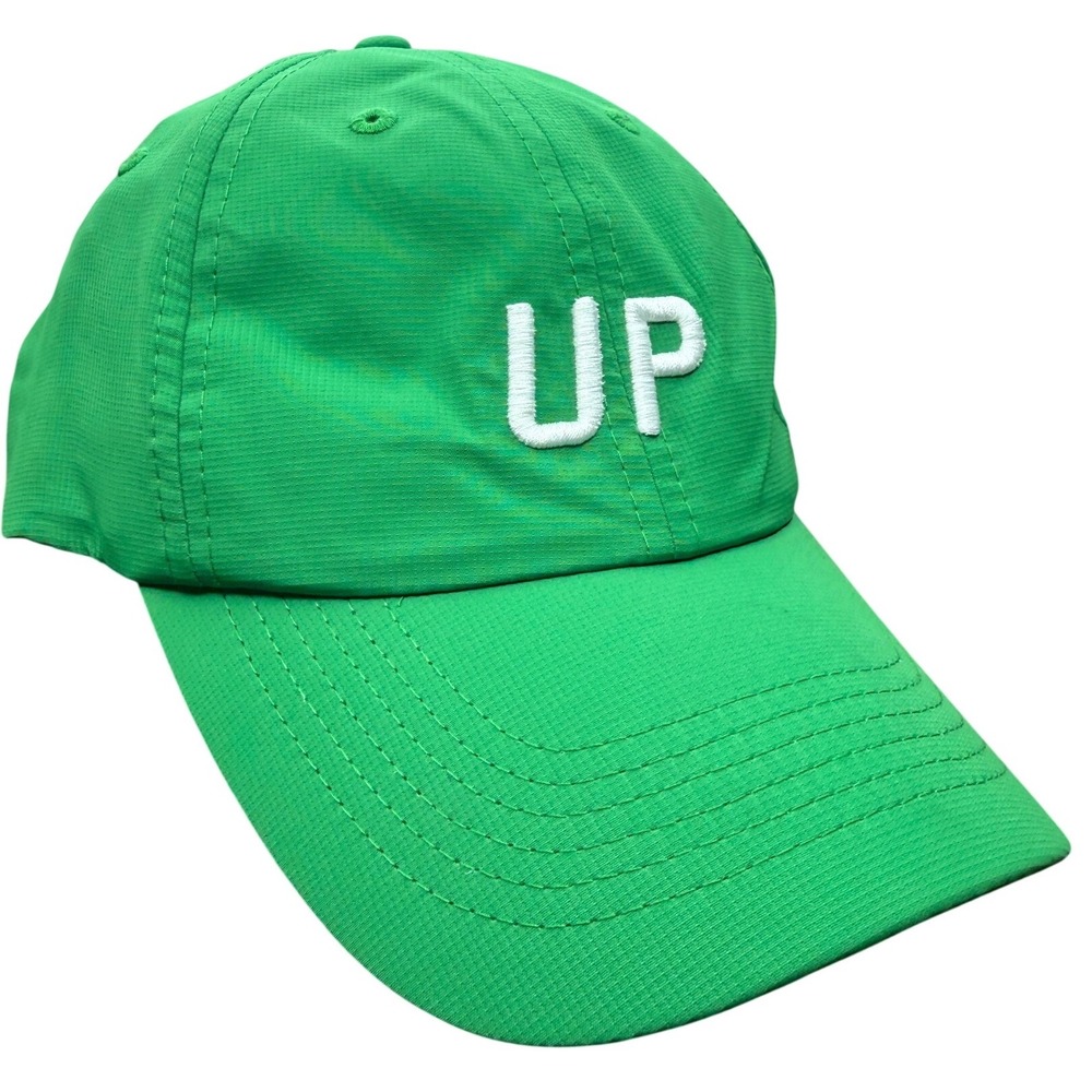 Imperial Green Performance Baseball Cap Hat Wheels UP Embroidered Adjustable